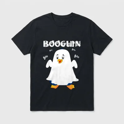 Booguin Halloween Pinguin T-Shirt – Klassisches T-Shirt in Schwarz