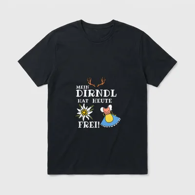 Oktoberfest Frauen Lustig Mein T-Shirt – Klassisches T-Shirt in Schwarz