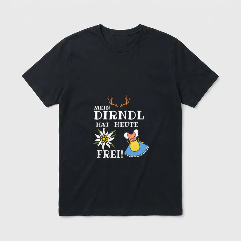 Oktoberfest Frauen Lustig Mein T-Shirt – Klassisches T-Shirt in Schwarz