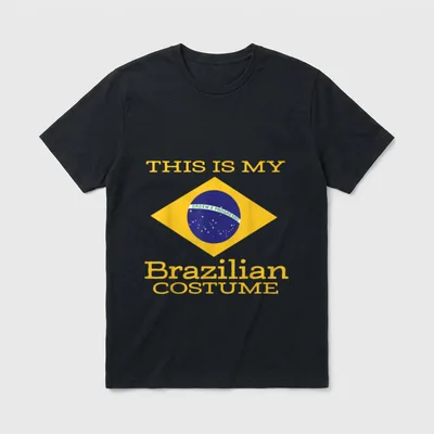 Das ist mein brasilianisches T-Shirt – Klassisches T-Shirt in Schwarz