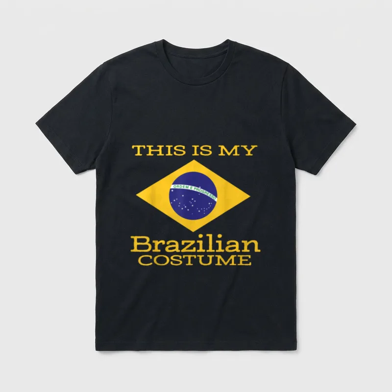 Das ist mein brasilianisches T-Shirt – Klassisches T-Shirt in Schwarz