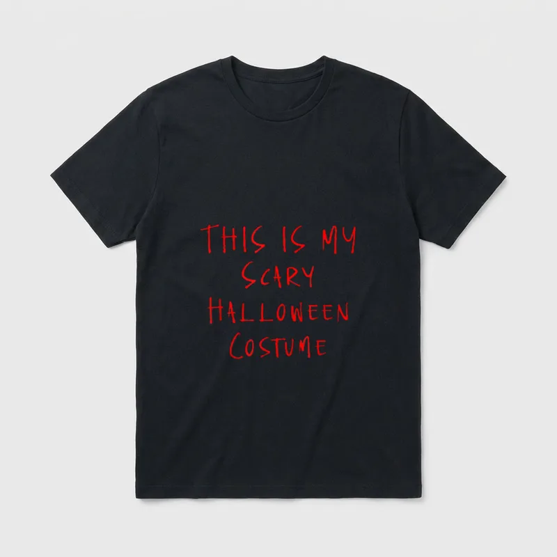 Das ist mein Halloween T-Shirt – Klassisches T-Shirt in Schwarz