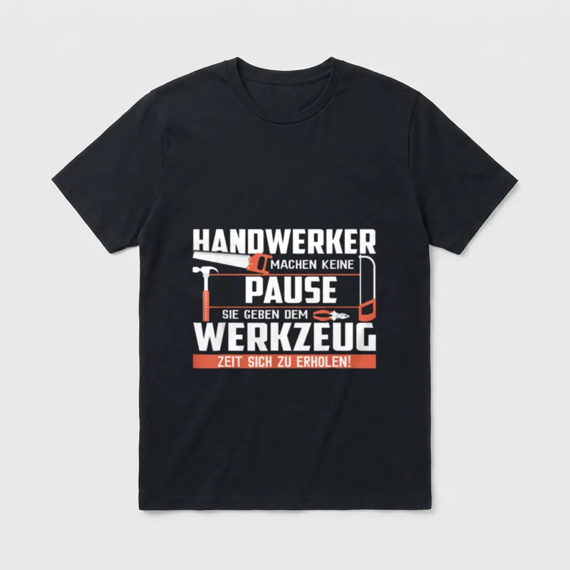 Handwerker Mechatroniker Schreiner Klempner T-Shirt – Klassisches T-Shirt in Schwarz