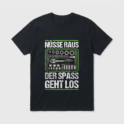 Mechatroniker Lustig Spruch Werkstatt T-Shirt – Klassisches T-Shirt in Schwarz
