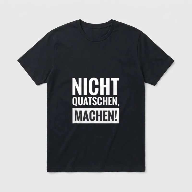 Sanitär Zimmermann Schreiner Nicht T-Shirt – Klassisches T-Shirt in Schwarz