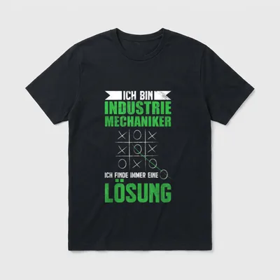 Industriemechaniker Beruf & Ausbildung T-Shirt – Klassisches T-Shirt in Schwarz