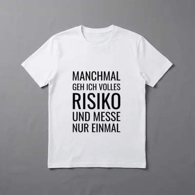 Schreiner Tischler Lustig Witzig T-Shirt – Klassisches T-Shirt in Schwarz