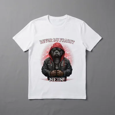 Hundebesitzer Sarkasmus T-Shirt – Klassisches T-Shirt in Schwarz