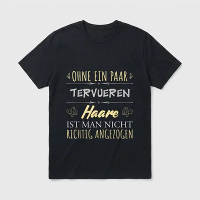 Bekleidung Hunde Besitzer Spruch T-Shirt – Klassisches T-Shirt in Schwarz