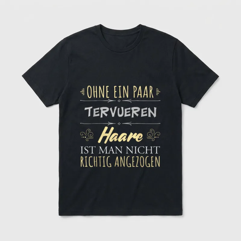 Bekleidung Hunde Besitzer Spruch T-Shirt – Klassisches T-Shirt in Schwarz
