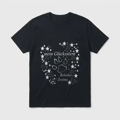 Hunde Sprüche Bolonka Zwetna T-Shirt – Klassisches T-Shirt in Schwarz