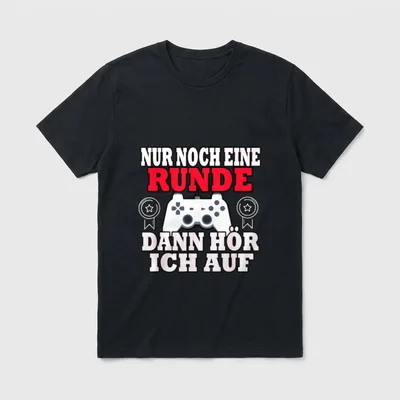 Lustiges Nerd Gaming Nur T-Shirt – Klassisches T-Shirt in Schwarz