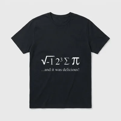 Mathematiker Witz Mathe Spruch T-Shirt – Klassisches T-Shirt in Schwarz