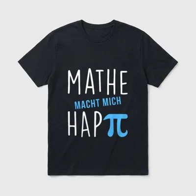 Lustiger Mathelehrer Mathe Macht T-Shirt – Klassisches T-Shirt in Schwarz