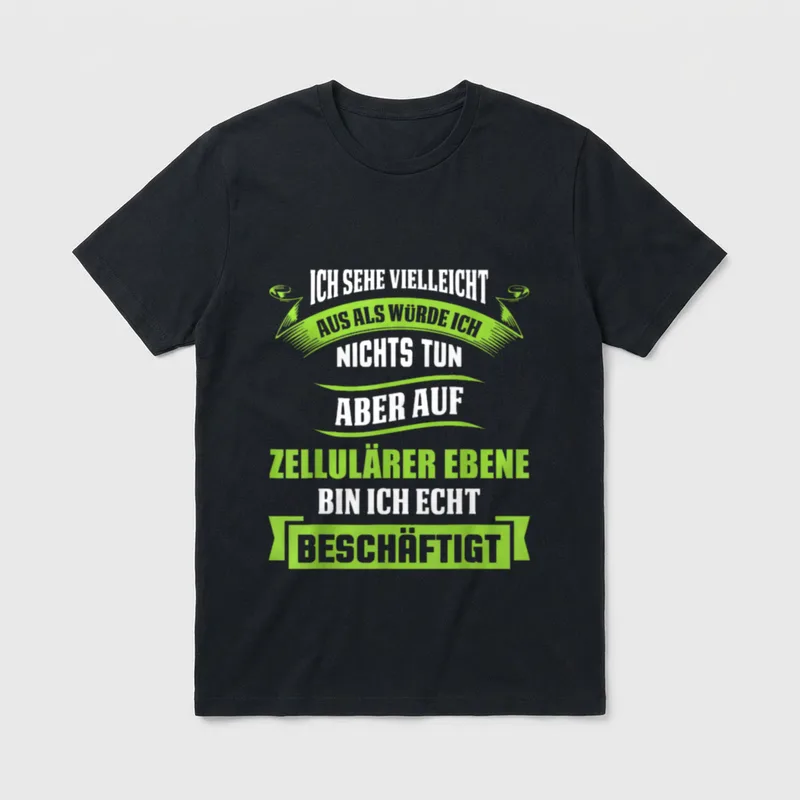 Biologie Biologe Lehrer Wissenschaft T-Shirt – Klassisches T-Shirt in Schwarz