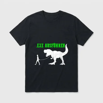 Admin Programmierer ITler Informatiker T-Shirt – Klassisches T-Shirt in Schwarz