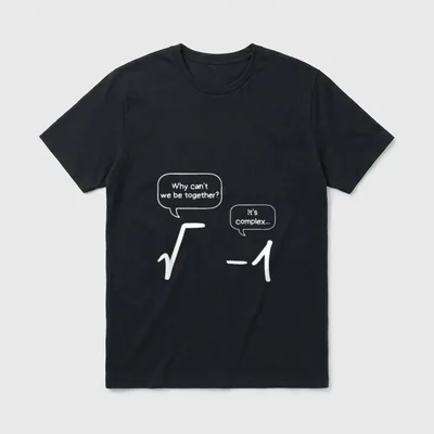 Beziehung zwischen Wurzel IT & Nerds T-Shirt – Klassisches T-Shirt in Schwarz