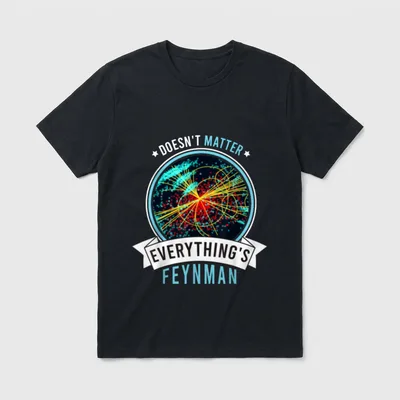 Geeks Physik Science Spruch T-Shirt – Klassisches T-Shirt in Schwarz