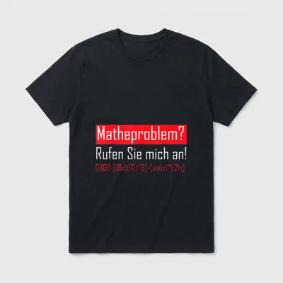Mathematiker Humor Mathelehrer Mathe-Student T-Shirt – Klassisches T-Shirt in Schwarz