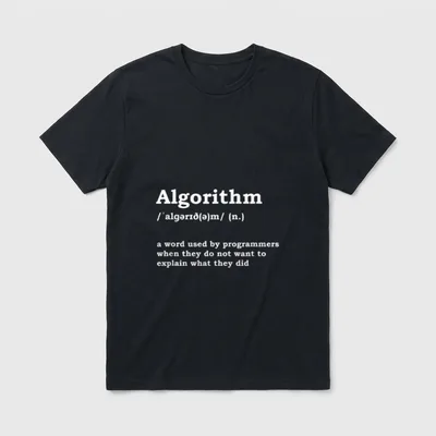 Lustiger Algorithmus Informatiker Programmierer T-Shirt – Klassisches T-Shirt in Schwarz