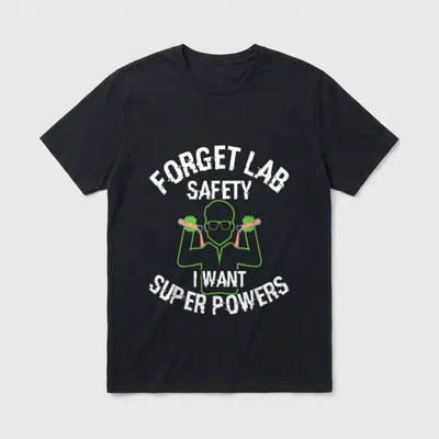 Lustig Spruch Wissenschaft Forschung T-Shirt – Klassisches T-Shirt in Schwarz