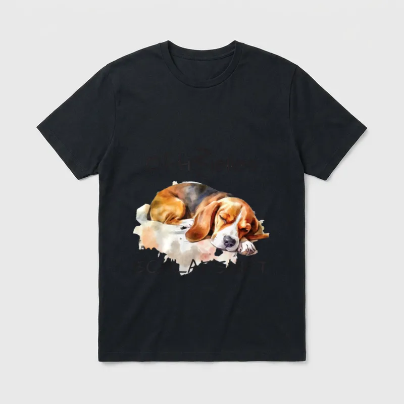 Hundebesitzer Langschläfer Spruch Offizielles Jagd T-Shirt – Klassisches T-Shirt in Schwarz