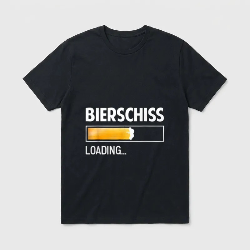 Malle Sprüche T-Shirt – Klassisches T-Shirt in Schwarz