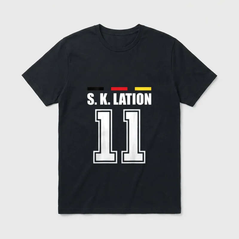 Lustige Namen Deutschland Trikot JGA & Party T-Shirt – Klassisches T-Shirt in Schwarz