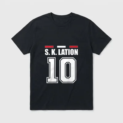 Lustige Namen Österreich Trikot T-Shirt – Klassisches T-Shirt in Schwarz
