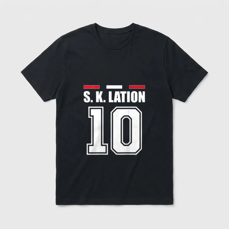 Lustige Namen Österreich Trikot T-Shirt – Klassisches T-Shirt in Schwarz
