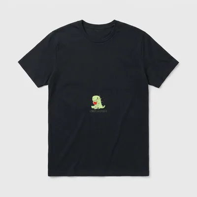 Vinosaurier Wein Vinodino Vinosaurus T-Shirt – Klassisches T-Shirt in Schwarz