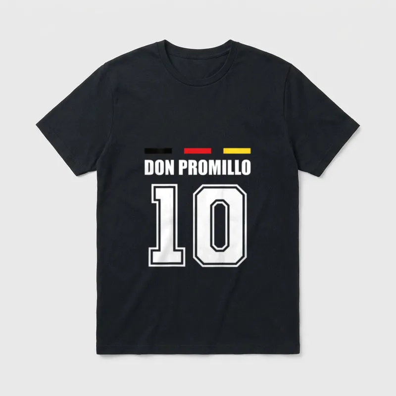 JGA Promi T-Shirt – Klassisches T-Shirt in Schwarz