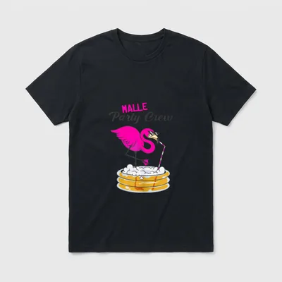 Malle Party Crew Spruch T-Shirt – Klassisches T-Shirt in Schwarz