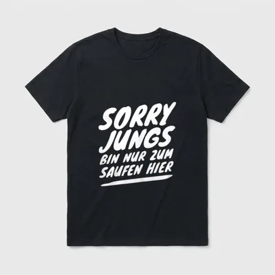 Party Outfit Mädchen Frauen T-Shirt – Klassisches T-Shirt in Schwarz