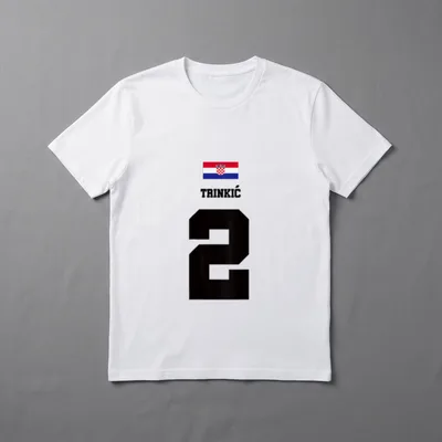 Lustiges Partyoutfit KROATIEN JGA T-Shirt – Klassisches T-Shirt in Schwarz
