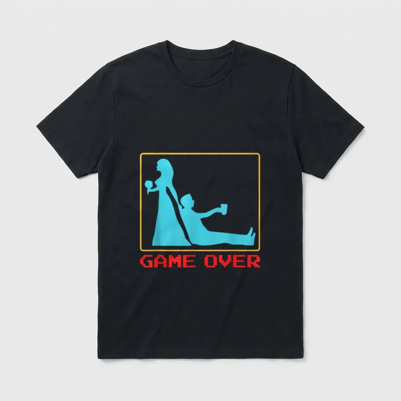 Junggeselle Junggesellenabschied Gamer Spruch T-Shirt – Klassisches T-Shirt in Schwarz