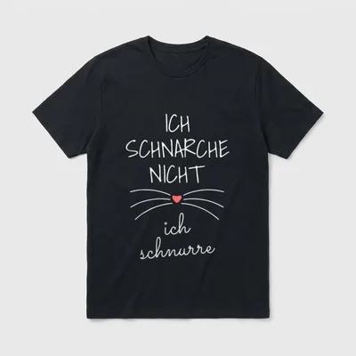 Geschenkideen Katzen Liebhaber Retro T-Shirt – Klassisches T-Shirt in Schwarz