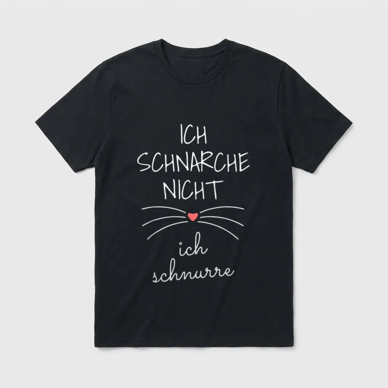 Geschenkideen Katzen Liebhaber Retro T-Shirt – Klassisches T-Shirt in Schwarz