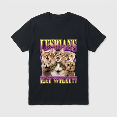 Lustiger Gay Pride Lesben T-Shirt – Klassisches T-Shirt in Schwarz