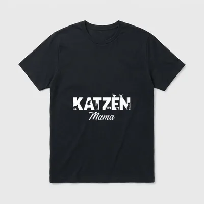 Katzenmama Kitten Kätzchen Katzen T-Shirt – Klassisches T-Shirt in Schwarz