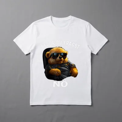 Lustiges Sprüche T-Shirt – Klassisches T-Shirt in Schwarz