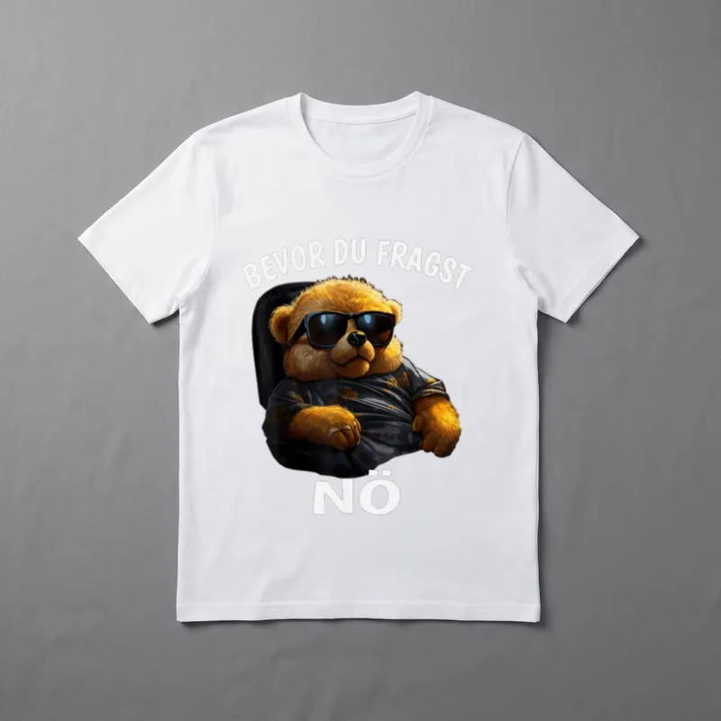 Lustiges Sprüche T-Shirt – Klassisches T-Shirt in Schwarz