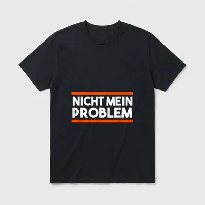 Büro Humor Sarkasmus Spruch Ähm T-Shirt – Klassisches T-Shirt in Schwarz