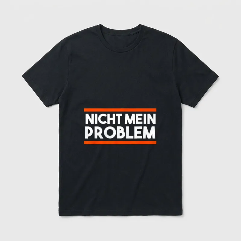 Büro Humor Sarkasmus Spruch Ähm T-Shirt – Klassisches T-Shirt in Schwarz