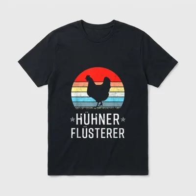 Landwirt Hühner T-Shirt – Klassisches T-Shirt in Schwarz
