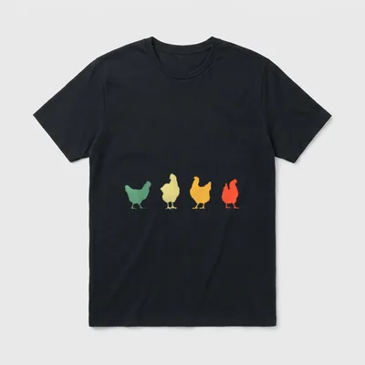 Hühner Lustig Huhn Hühnerbesitzer T-Shirt – Klassisches T-Shirt in Schwarz