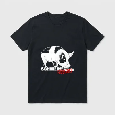 Schweine Flüsterer Landwirt Bauer T-Shirt – Klassisches T-Shirt in Schwarz