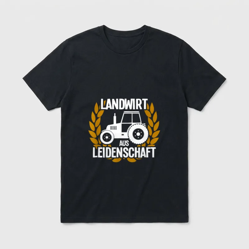Landwirt & Bauern Traktor T-Shirt – Klassisches T-Shirt in Schwarz