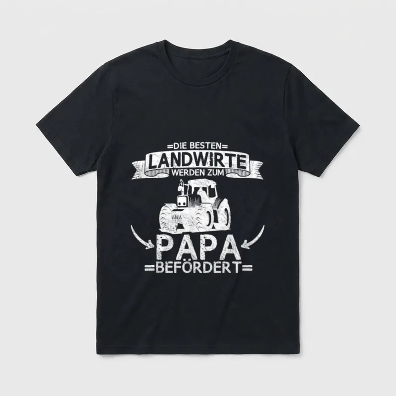 Landwirt Bauer Beruf Traktor T-Shirt – Klassisches T-Shirt in Schwarz