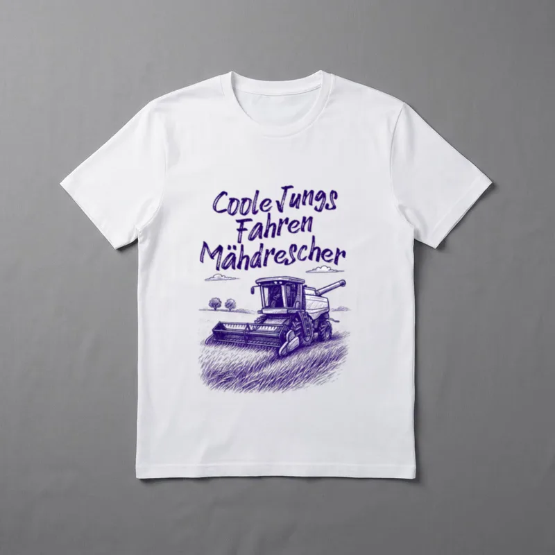 Lustiges Coole Jungs fahren T-Shirt – Klassisches T-Shirt in Schwarz